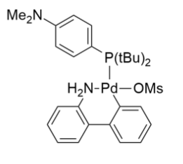 甲磺酸[(4-(N,N-二甲氨基)苯基]二叔丁基膦(2-氨基-1,1’-聯苯-2-基)钯(II),AmphosPd G3
