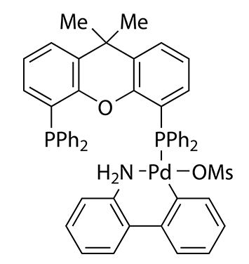 甲烷磺酸(9,9-二甲基-4,5-雙二苯基膦氧雜蒽)(2’-氨基-1,1’-聯苯-2-基)钯(II)/XANTPHOS PD G3