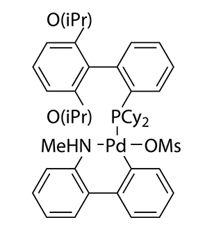 甲烷磺酸(2-二環己基膦基-2’,4’,6’-三-異丙基-1,1’-聯苯基)(2’-氨基-1,1’-聯苯-2-基)钯(II)  RuPhos Palladacycle Gen. 4 