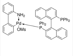 甲烷磺酸（1,1’-聯萘-2,2’-雙二苯膦）(2-氨基-1,1’-聯苯-2-基)钯(II)  BINAP PD G3