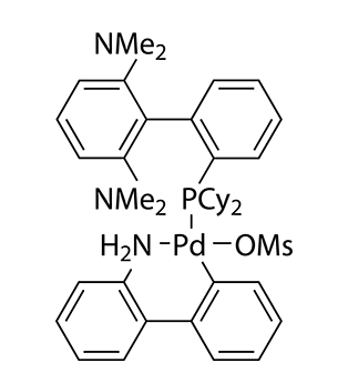 甲磺酸(2-二環己基膦-2’,6’-雙(二甲氨基)-1,1’-聯苯基)(2’-甲氨-1,1’-聯苯-2-基)钯(II)  [CPhos Palladacycle Gen. 3]